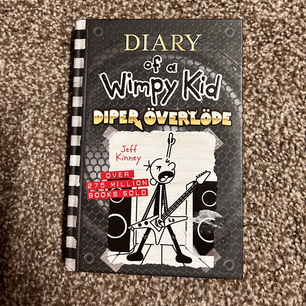 Jeff Kinney diary of a wimpy kid Diper overlode